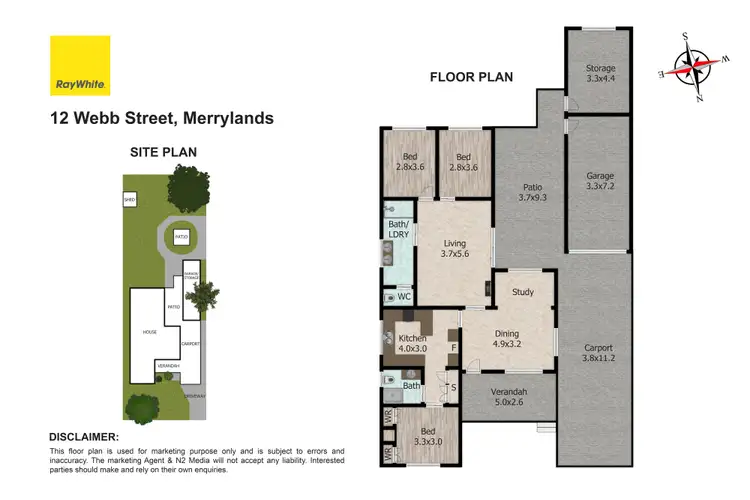 Floorplan of Homely house listing, 12 Webb Street, Merrylands NSW 2160