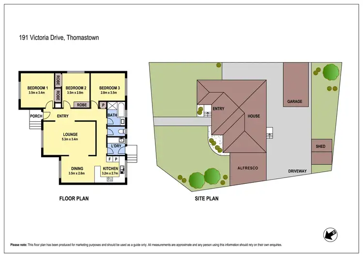 Floorplan of Homely house listing, 191 Victoria Drive, Thomastown VIC 3074