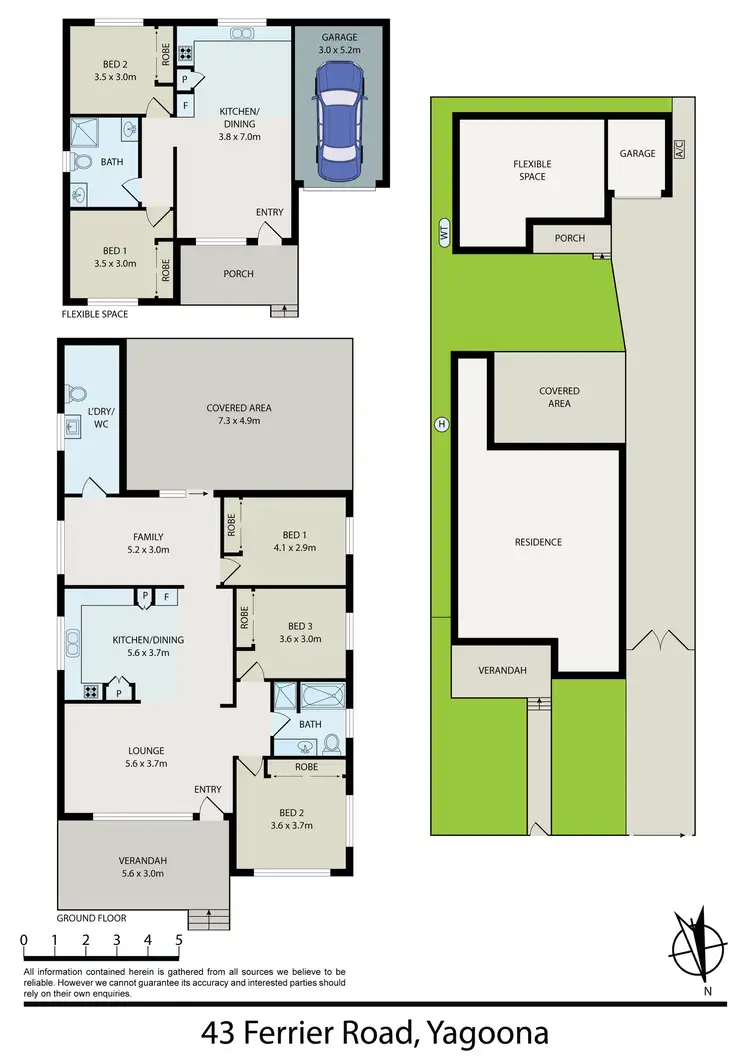 Floorplan of Homely house listing, 43 Ferrier Road, Yagoona NSW 2199