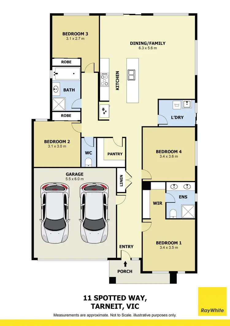 Floorplan of Homely house listing, 11 Spotted Way, Tarneit VIC 3029