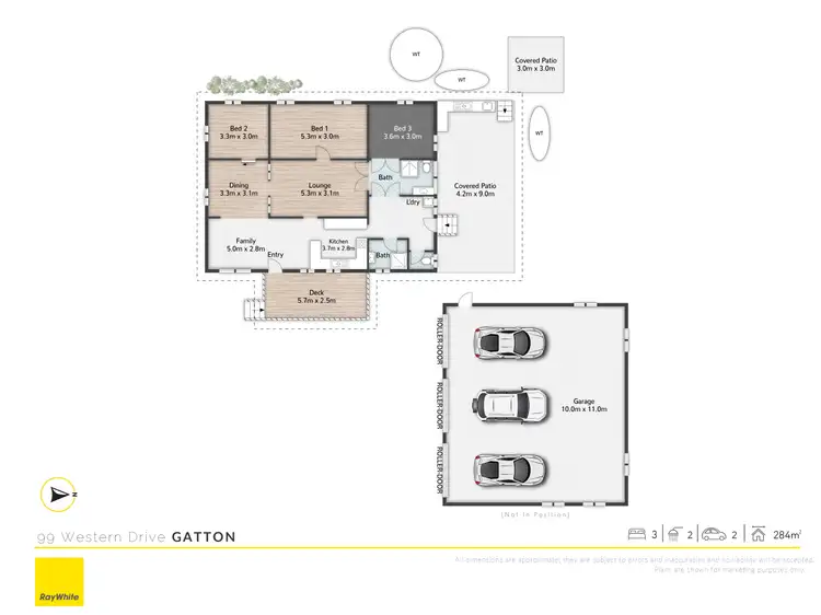 Floorplan of Homely house listing, 99 Western Drive, Gatton QLD 4343
