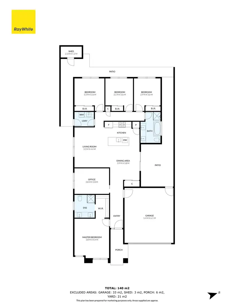 Floorplan of Homely house listing, 21 Bindi Avenue, Tarneit VIC 3029