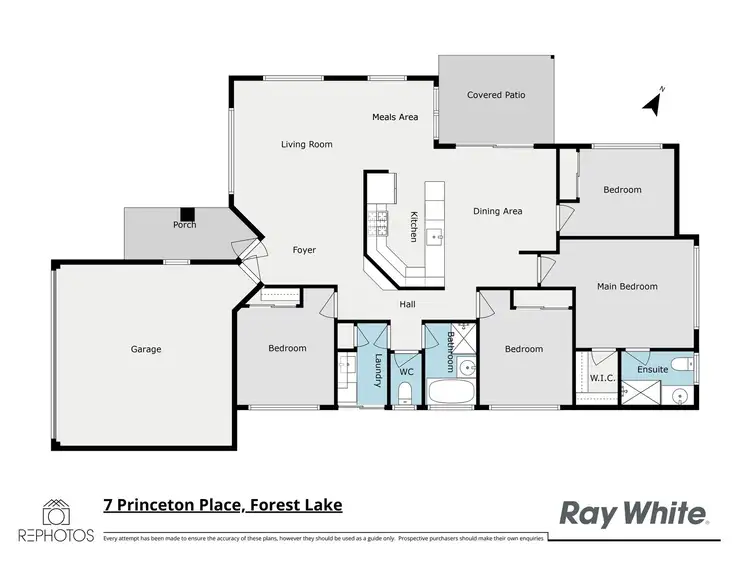 Floorplan of Homely house listing, 7 Princeton Place, Forest Lake QLD 4078