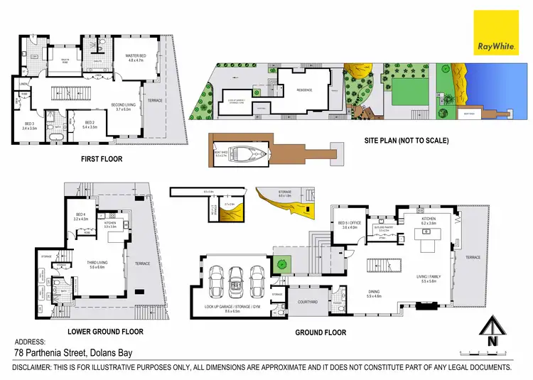 Floorplan of Homely house listing, 78 Parthenia Street, Dolans Bay NSW 2229