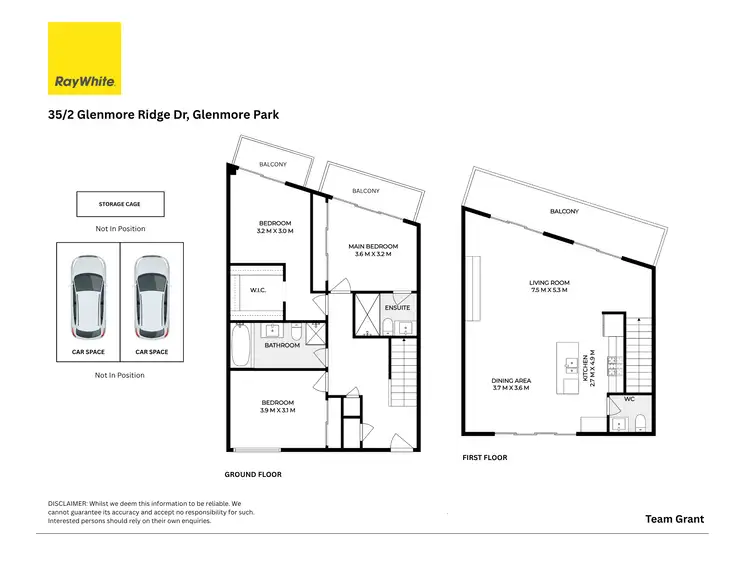 Floorplan of Homely apartment listing, 35/2 Glenmore Ridge Drive, Glenmore Park NSW 2745