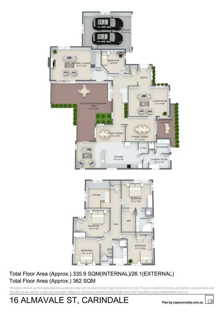 Floorplan of Homely house listing, 16 Almavale Street, Carindale QLD 4152