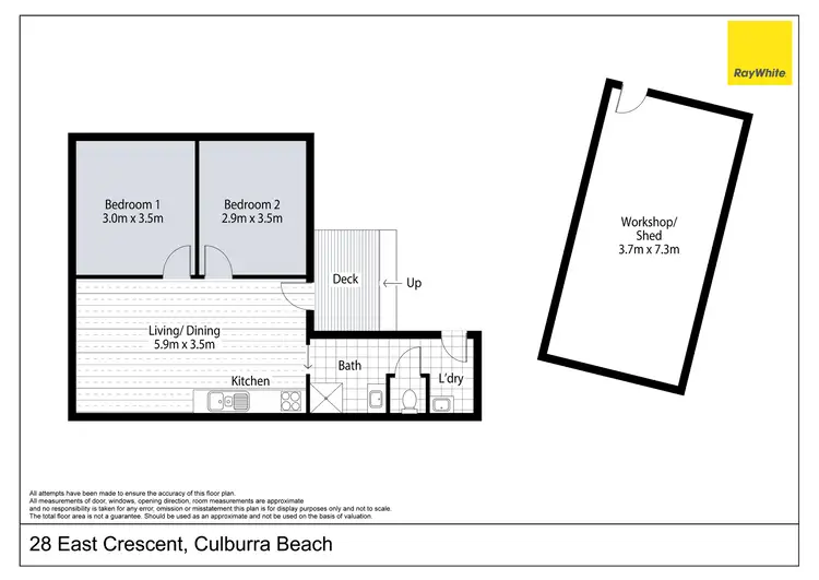 Floorplan of Homely house listing, 28 East Crescent, Culburra Beach NSW 2540