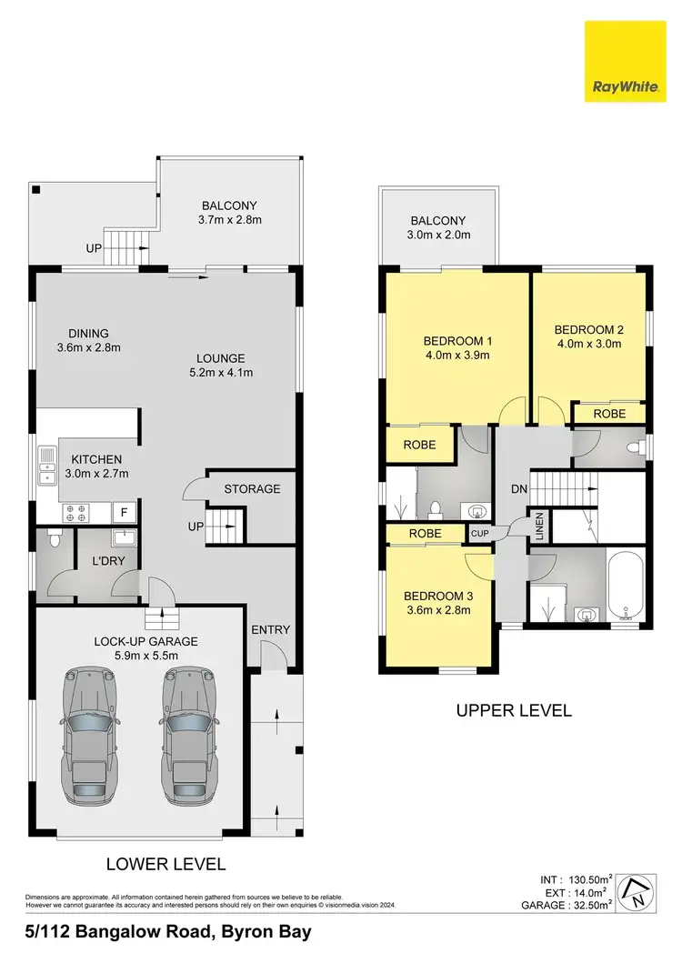 Floorplan of Homely house listing, 5/112 Bangalow Road, Byron Bay NSW 2481
