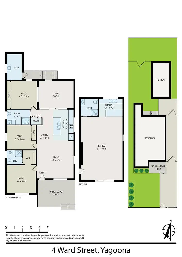 Floorplan of Homely house listing, 4 Ward Street, Yagoona NSW 2199