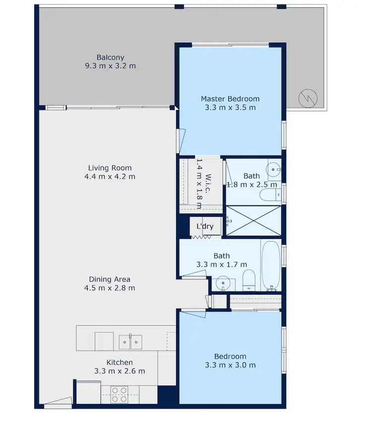 Floorplan of Homely apartment listing, 9/17 Alma Road, Clayfield QLD 4011