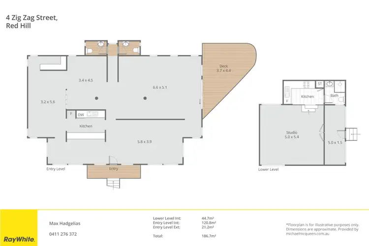Floorplan of Homely other listing, 4 Zig Zag Street, Red Hill QLD 4059