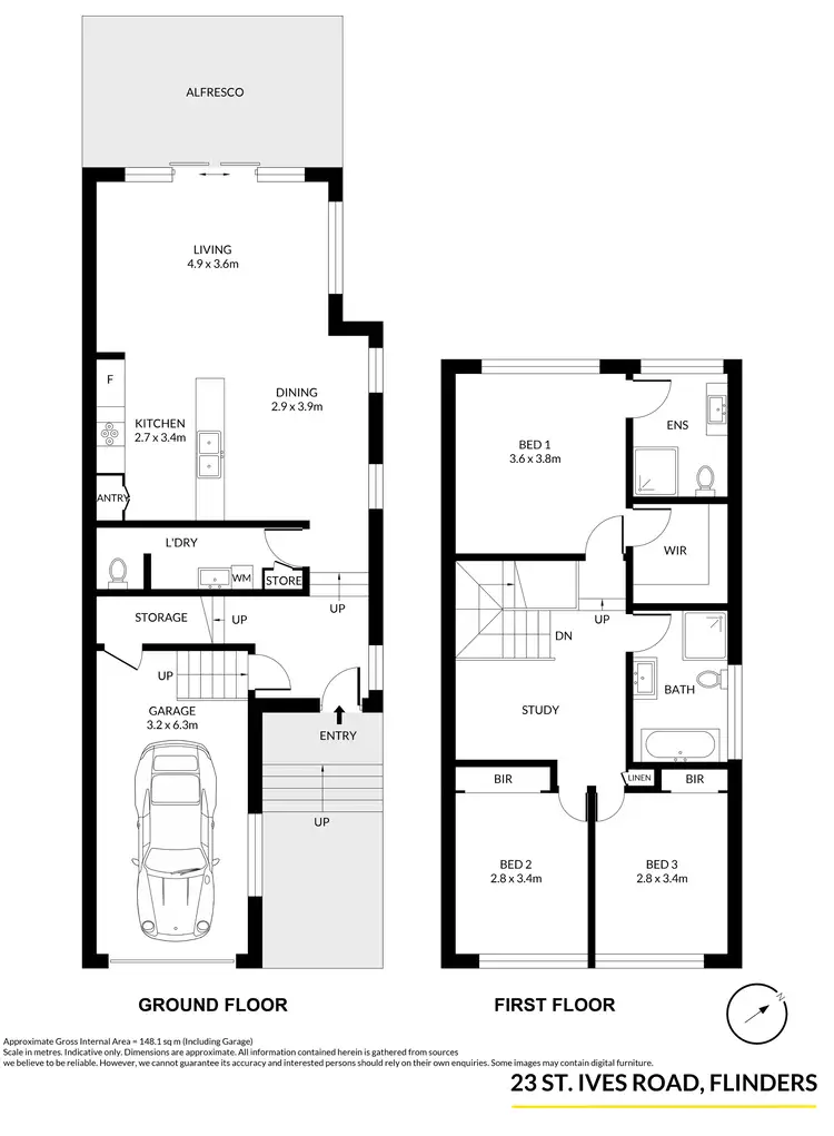 Floorplan of Homely house listing, 23 St Ives Road, Flinders NSW 2529