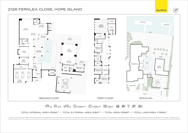 Floorplan of Homely house listing, 2126-2127 Fernlea Close, Hope Island QLD 4212