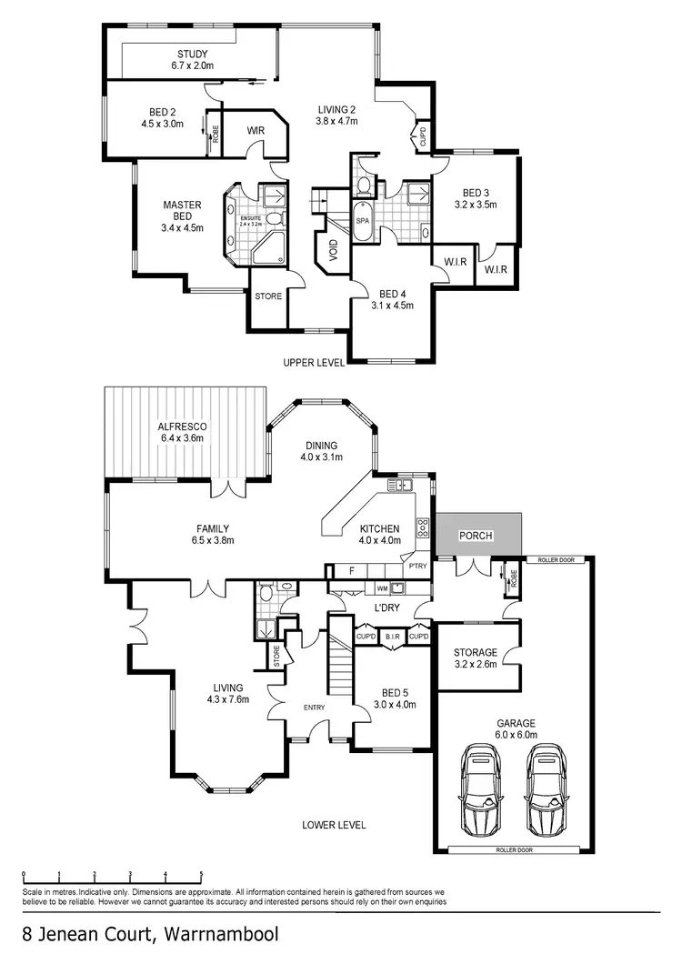 Floorplan of Homely house listing, 8 Jenean Court, Warrnambool VIC 3280