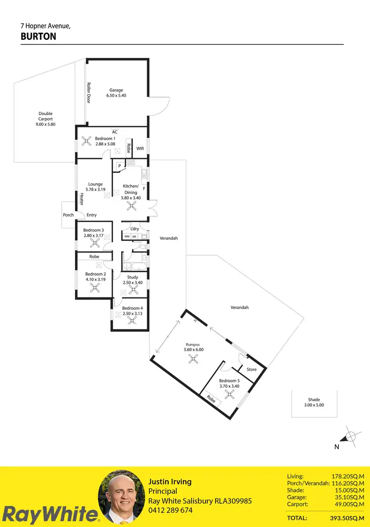 Floorplan of Homely house listing, 7 Hopner Avenue, Burton SA 5110