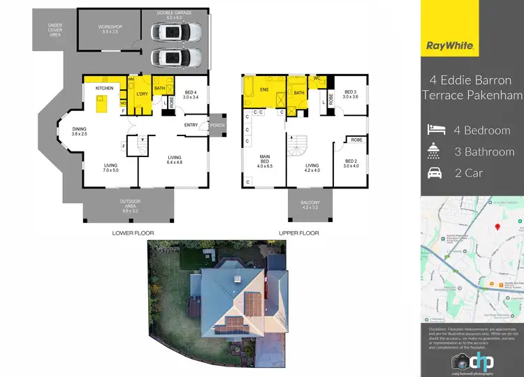 Floorplan of Homely house listing, 4 Eddie Barron Terrace, Pakenham VIC 3810
