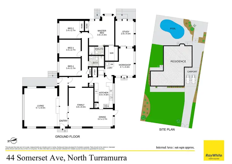Floorplan of Homely house listing, 44 Somerset Avenue, Turramurra NSW 2074