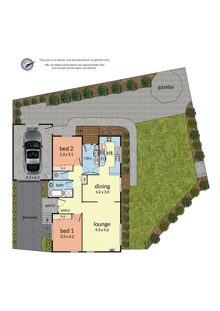 Floorplan of Homely unit listing, 5/8 Bennison Street, Croydon VIC 3136