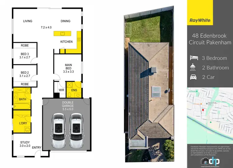 Floorplan of Homely house listing, 48 Edenbrook Circuit, Pakenham VIC 3810