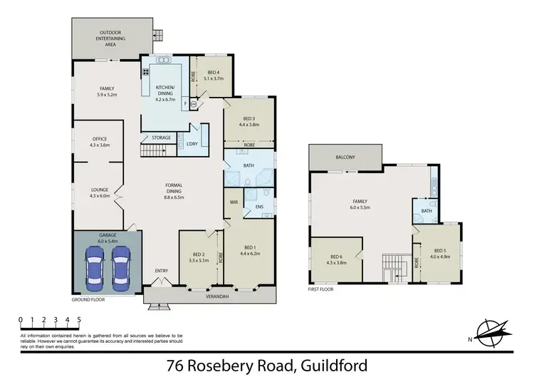 Floorplan of Homely house listing, 76 Rosebery Road, Guildford NSW 2161