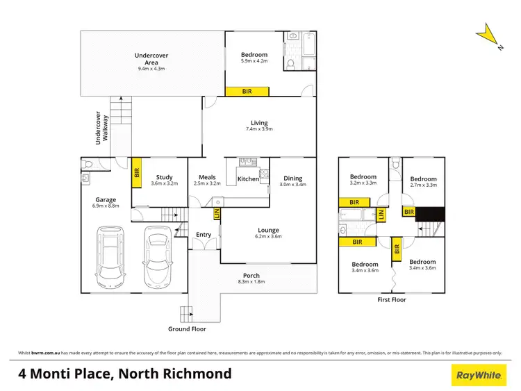 Floorplan of Homely house listing, 4 Monti Place, North Richmond NSW 2754
