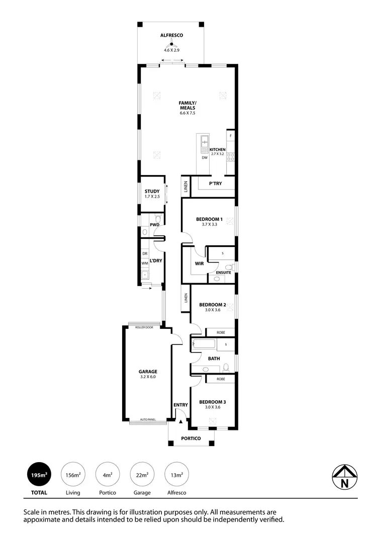 Floorplan of Homely house listing, 5 Grampian Street, Woodville South SA 5011