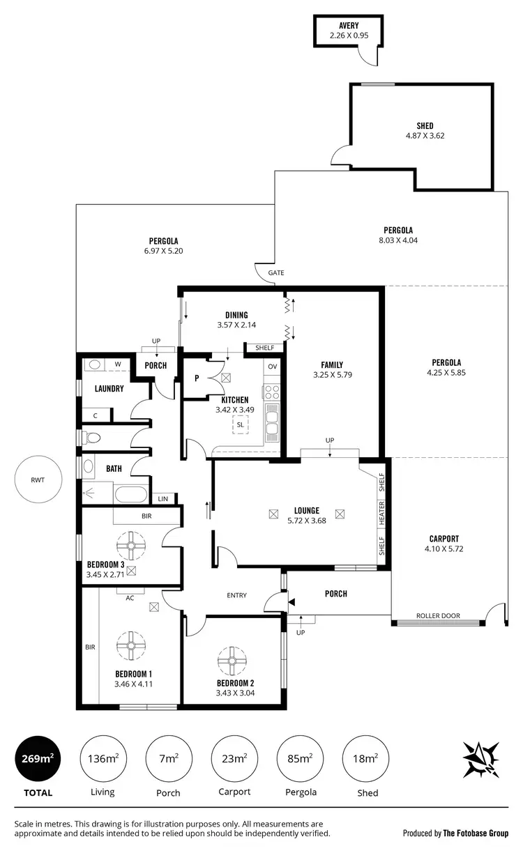Floorplan of Homely house listing, 27 Wandora Crescent, Salisbury Park SA 5109
