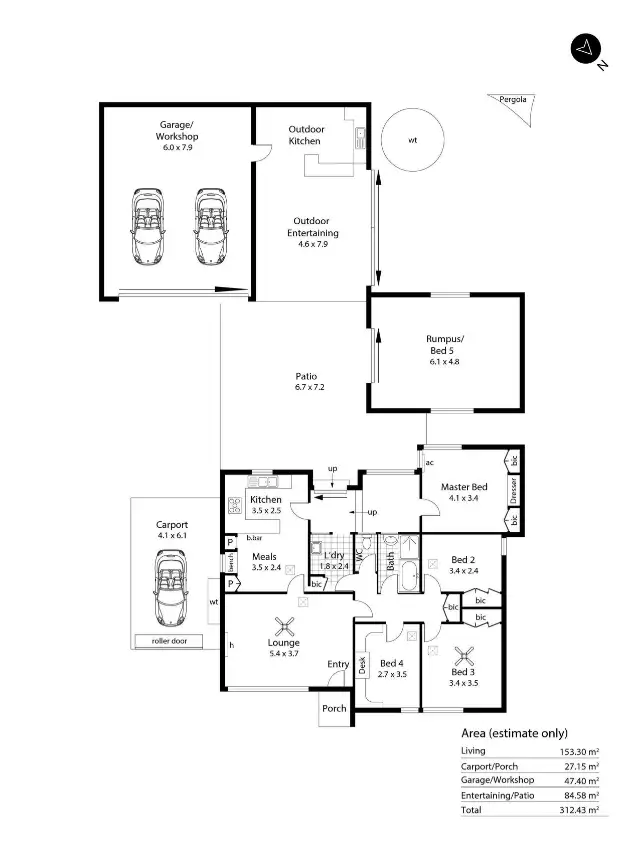 Floorplan of Homely house listing, 11 Searle Road, Davoren Park SA 5113