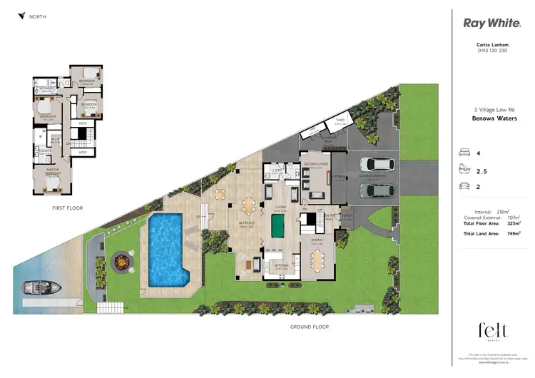 Floorplan of Homely house listing, 3 Village Low Road, Benowa Waters QLD 4217