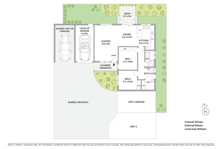 Floorplan of Homely unit listing, 4/46 Peter Street, Grovedale VIC 3216