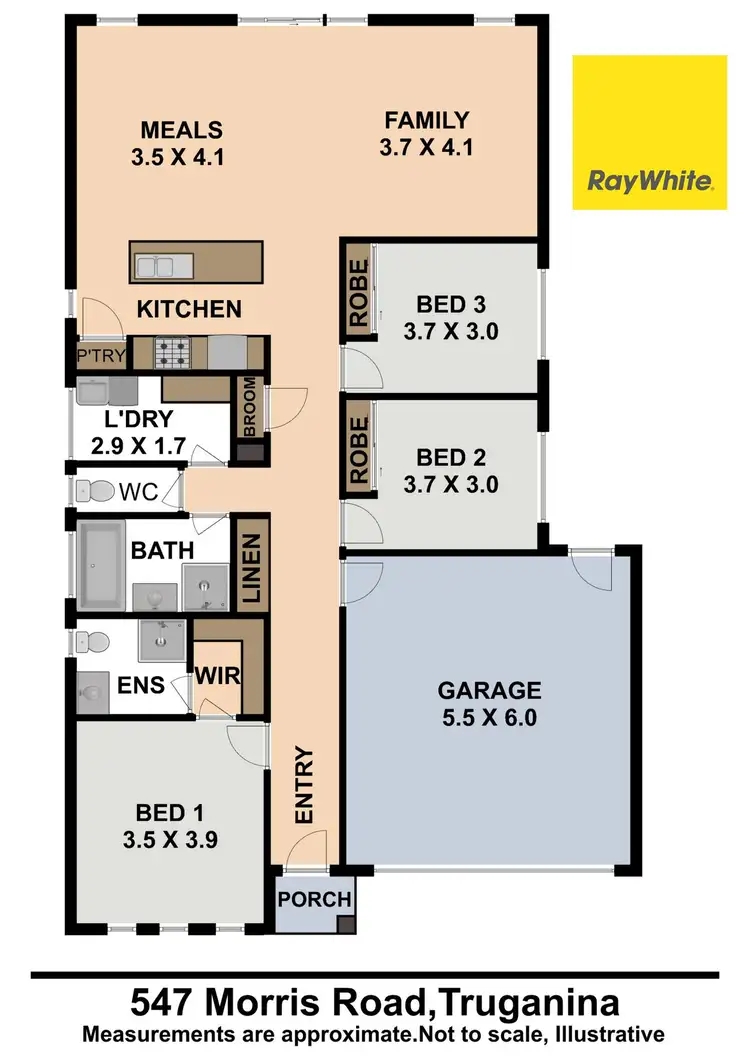 Floorplan of Homely house listing, 547 Morris Road, Truganina VIC 3029