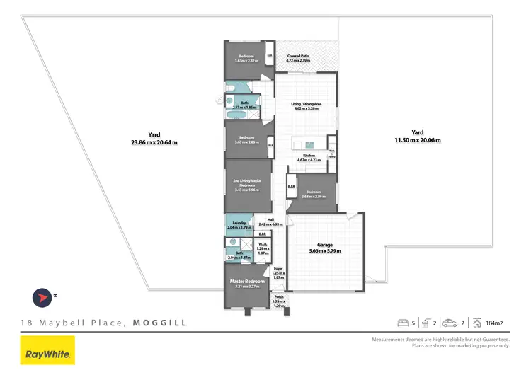 Floorplan of Homely house listing, 18 Maybell Place, Moggill QLD 4070