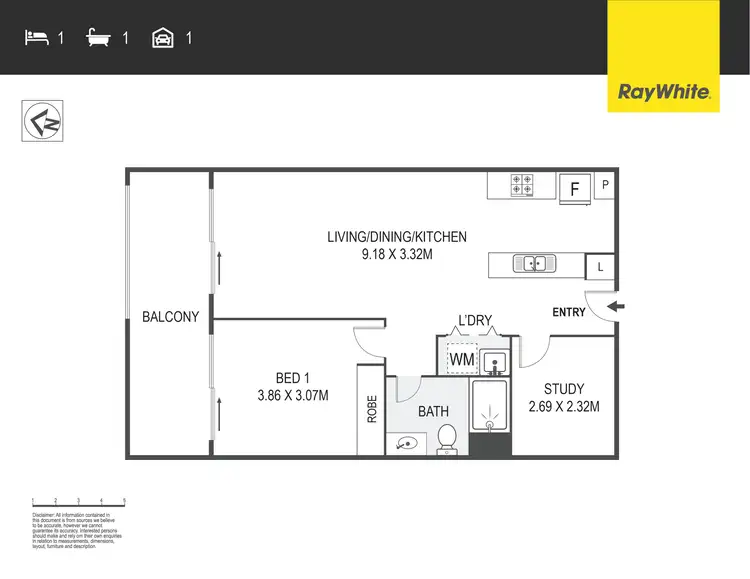 Floorplan of Homely apartment listing, 28/28 Beechworth Street, Watson ACT 2602