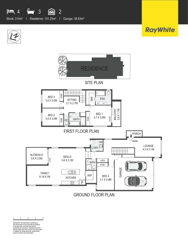 Floorplan of Homely house listing, 44 Robin Boyd Crescent, Taylor ACT 2913