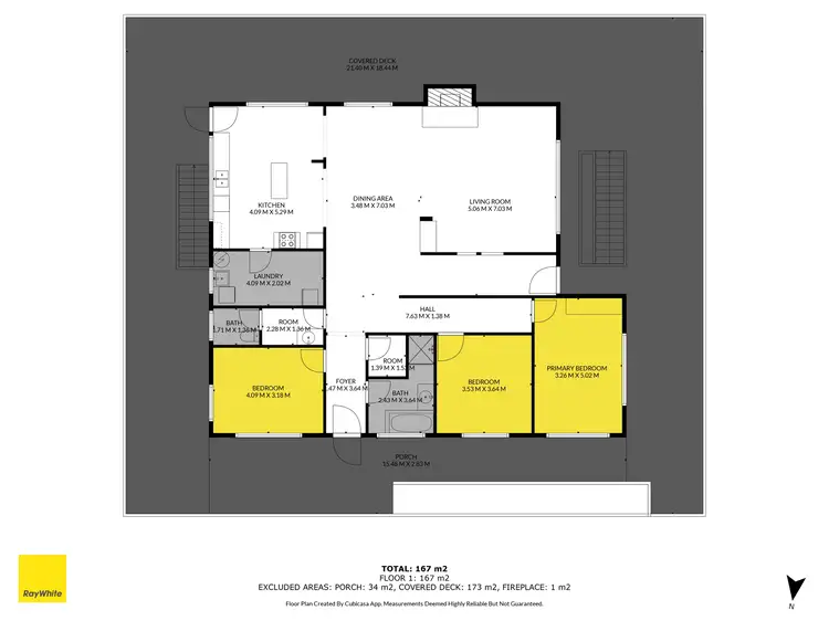Floorplan of Homely rural property listing, 56 Herron Road, Pie Creek QLD 4570
