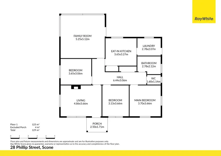 Floorplan of Homely house listing, 28 Phillip Street, Scone NSW 2337