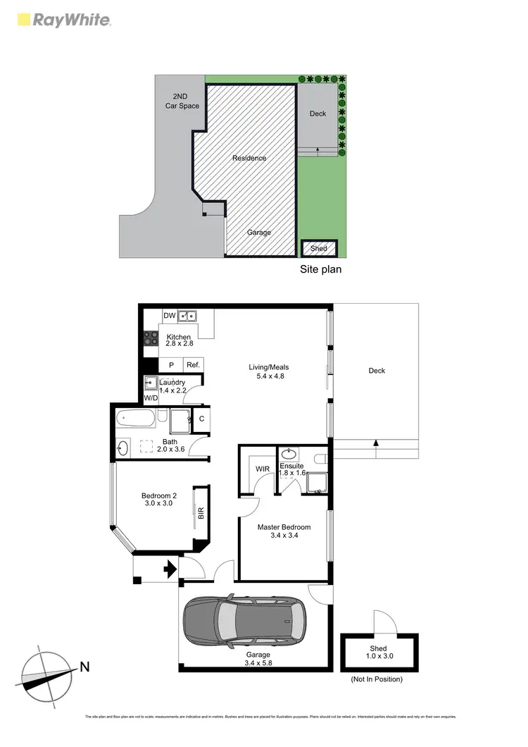 Floorplan of Homely unit listing, 3/4 Molesworth Street, Seaford VIC 3198