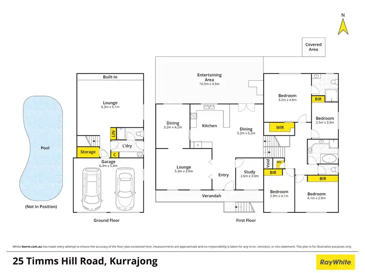 Floorplan of Homely house listing, 25 Timms Hill Road, Kurrajong NSW 2758