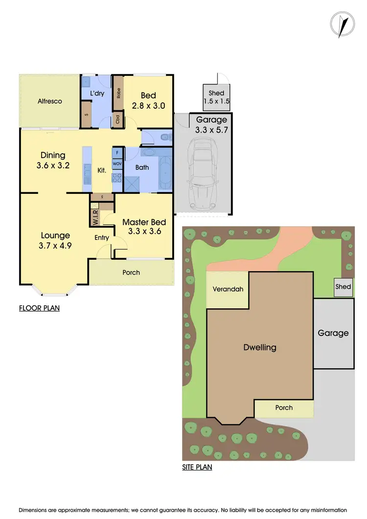 Floorplan of Homely unit listing, 3/22 Palmerston Grove, Oakleigh VIC 3166