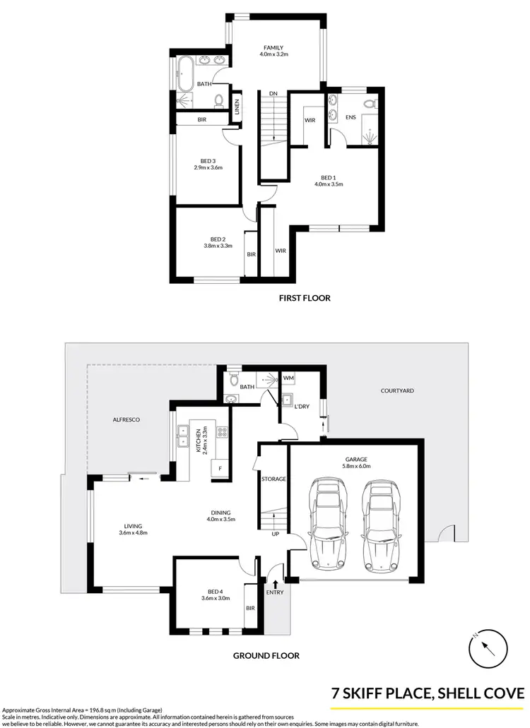 Floorplan of Homely house listing, 7 Skiff Place, Shell Cove NSW 2529