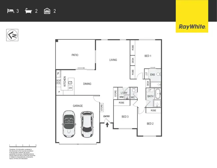 Floorplan of Homely townhouse listing, 11/68 Lorraway Street, Holt ACT 2615