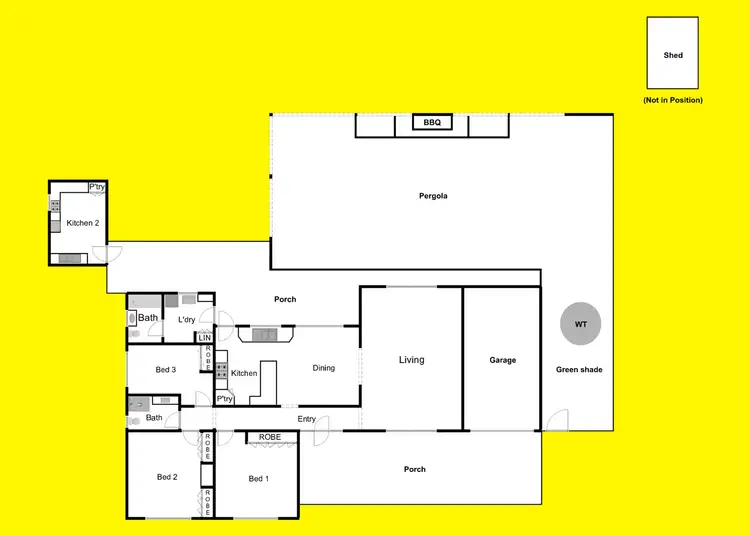 Floorplan of Homely house listing, 91 Cary Street, Euston NSW 2737