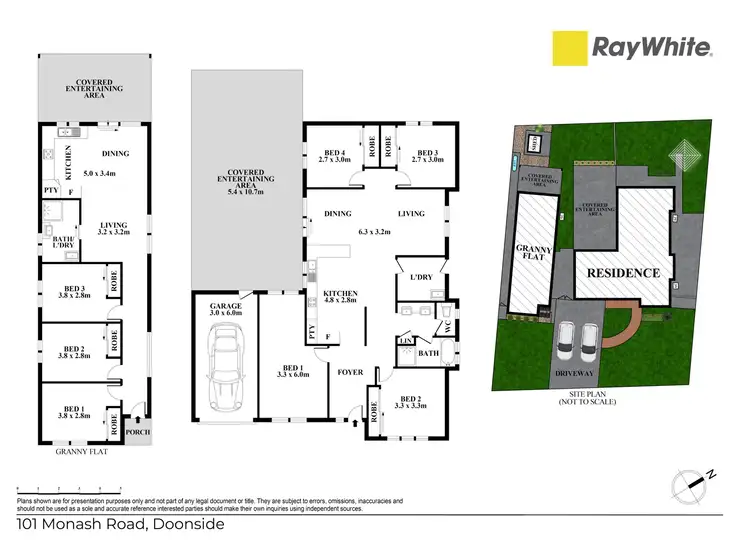 Floorplan of Homely house listing, 101 Monash Road, Doonside NSW 2767