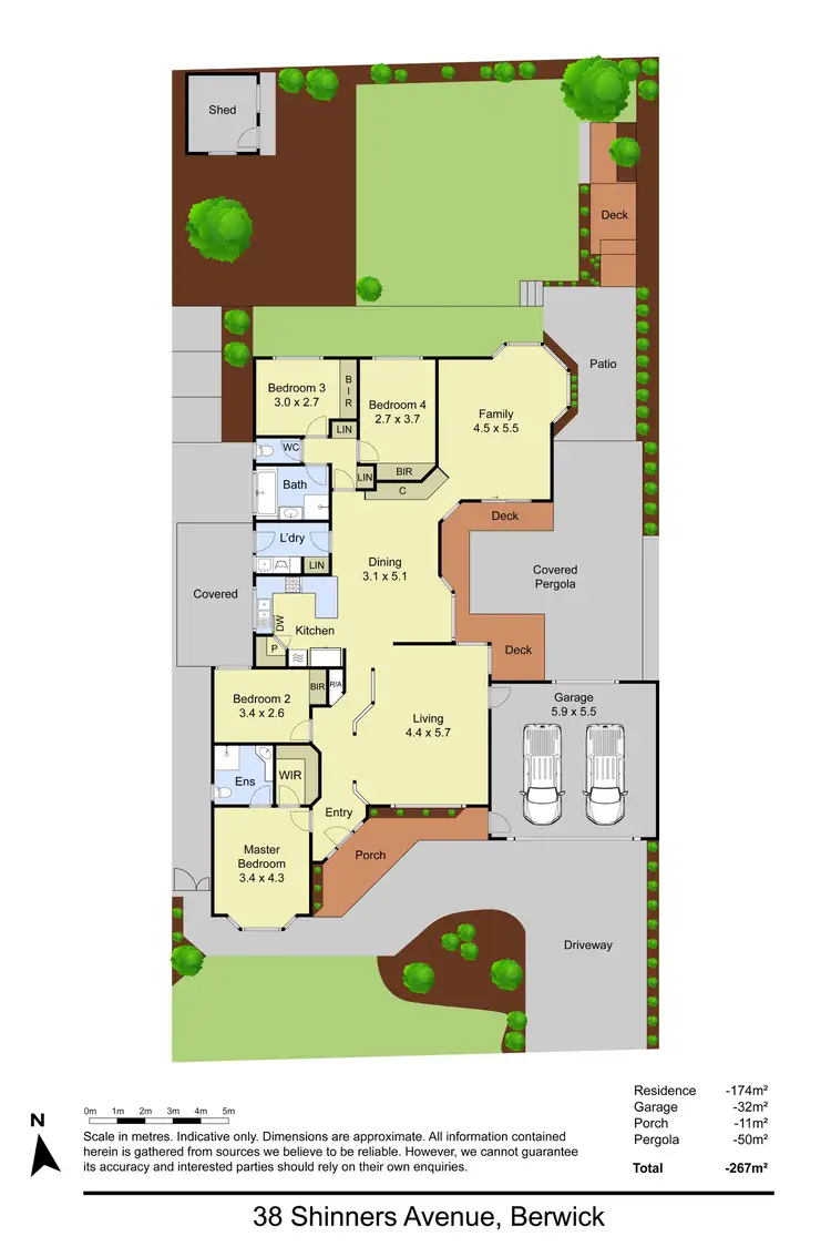 Floorplan of Homely house listing, 38 Shinners Avenue, Berwick VIC 3806