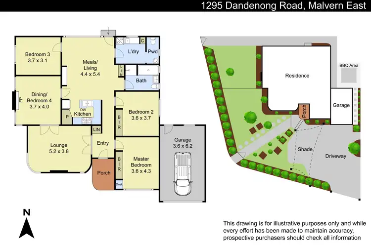 Floorplan of Homely house listing, 1293-1295 Dandenong Road, Malvern East VIC 3145
