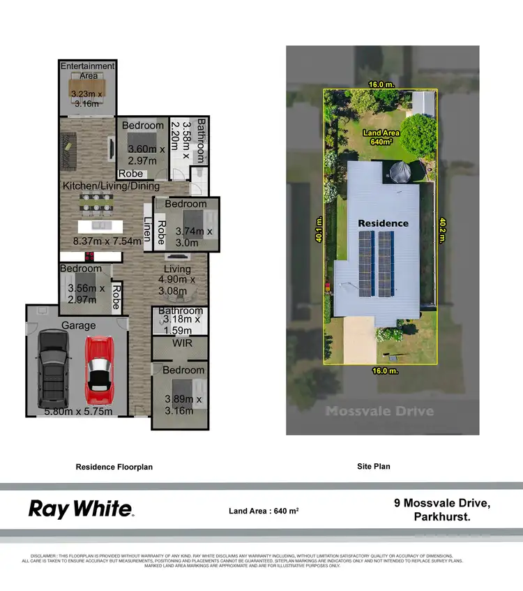 Floorplan of Homely house listing, 9 Mossvale Drive, Parkhurst QLD 4702