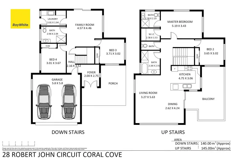 Floorplan of Homely house listing, 28 Robert John Circuit, Coral Cove QLD 4670