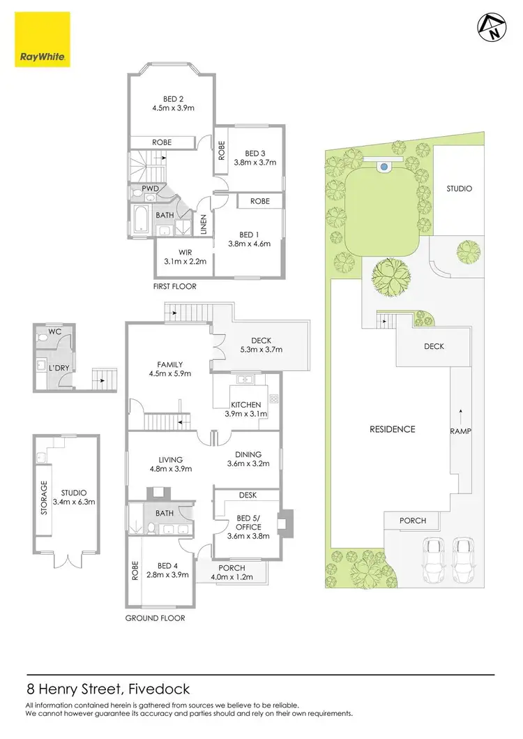 Floorplan of Homely house listing, 8 Henry Street, Five Dock NSW 2046