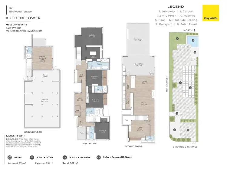 Floorplan of Homely house listing, 37 Birdwood Terrace, Auchenflower QLD 4066