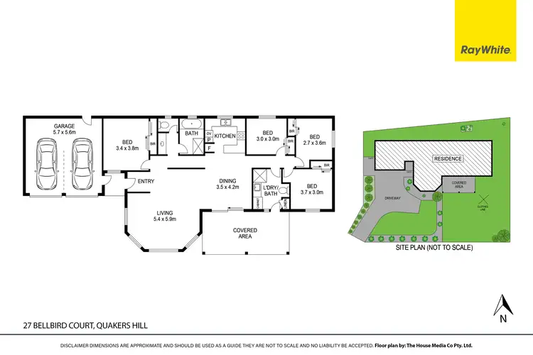 Floorplan of Homely house listing, 27 Bellbird Court, Quakers Hill NSW 2763